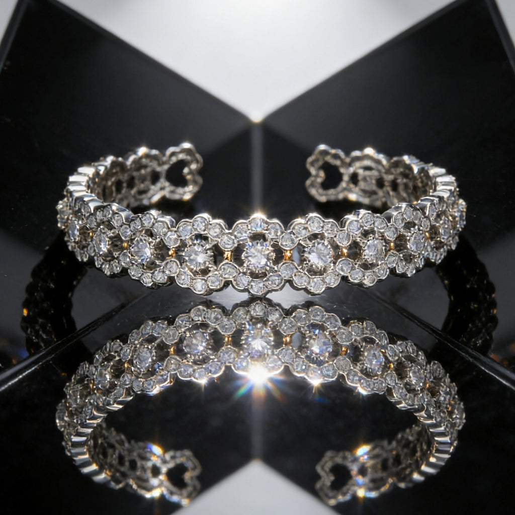 Strass Armreif glamourös Dinner Party