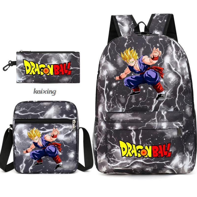 Anime Schulrucksack Rückseite – gepolsterte Riemen 45x32x13 Canvas