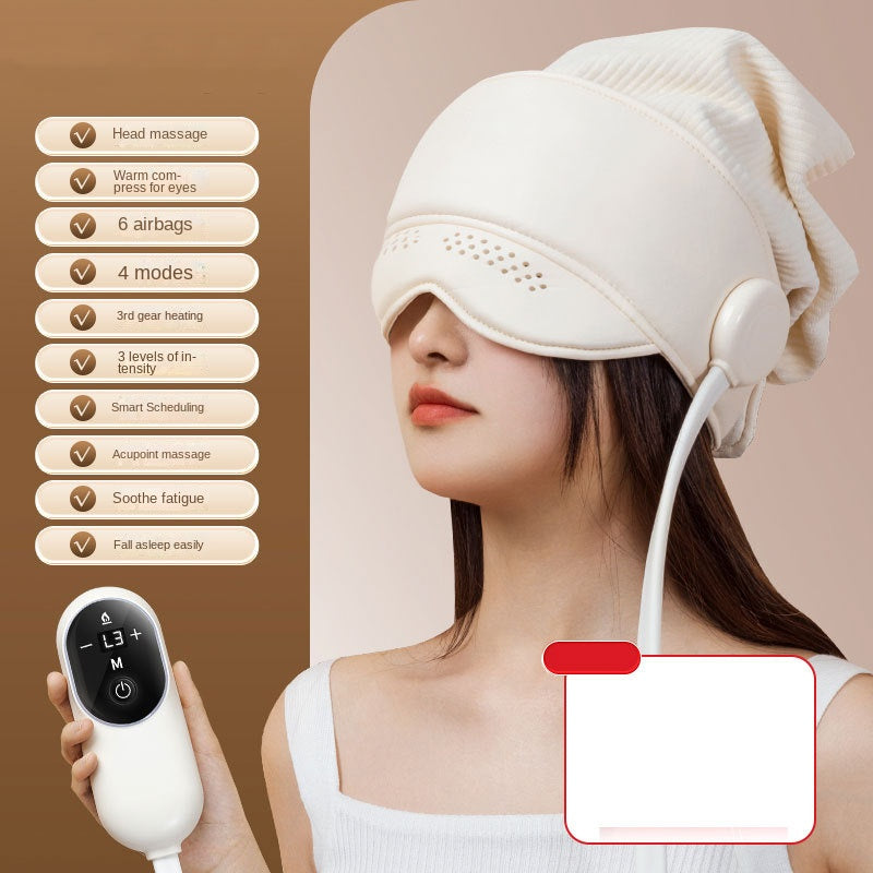 Airbag Kopfmassagegerät BodyLuxCare – weißer Hintergrund