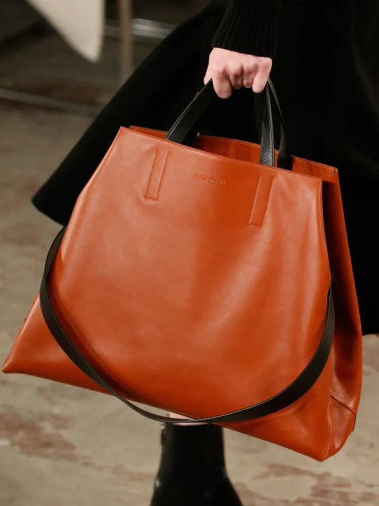 Echtleder Handtasche Laptop-Tasche Büro – Detailansicht