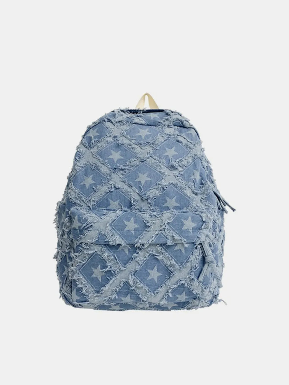 Stern Denim Rucksack Damen Jeans Schulrucksack blau – 33x40x14 cm kaufen