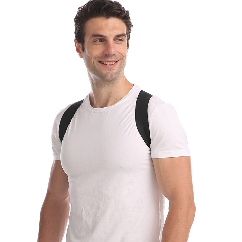 Haltungskorrektur Rückenbandage Seitenansicht – Stretch hautfreundlich S-L