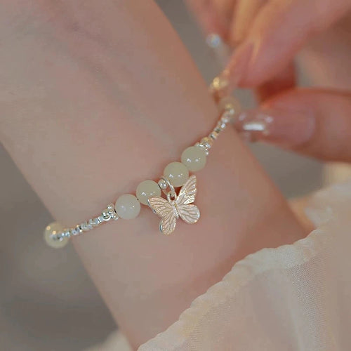925 Silber Schmetterlings-Armband LT-319 – Luxus Handschmuck Damen