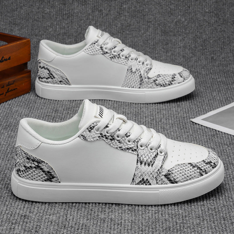 Herren Sneaker Weiß Schwarz Gesamtansicht Streetwear