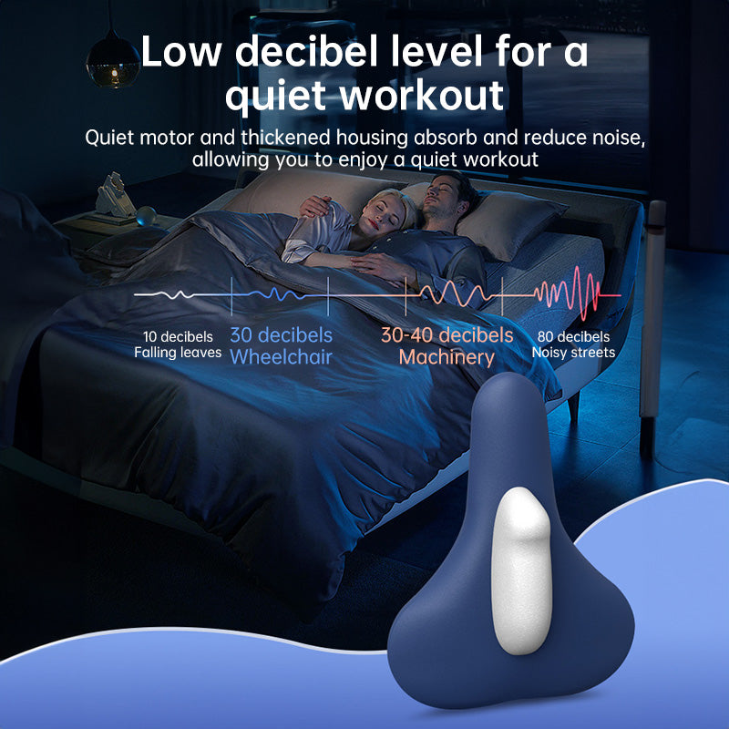 Kegel-Trainer Frauen geräuscharmer Motor unter 30dB Infografik – BodyLuxCare