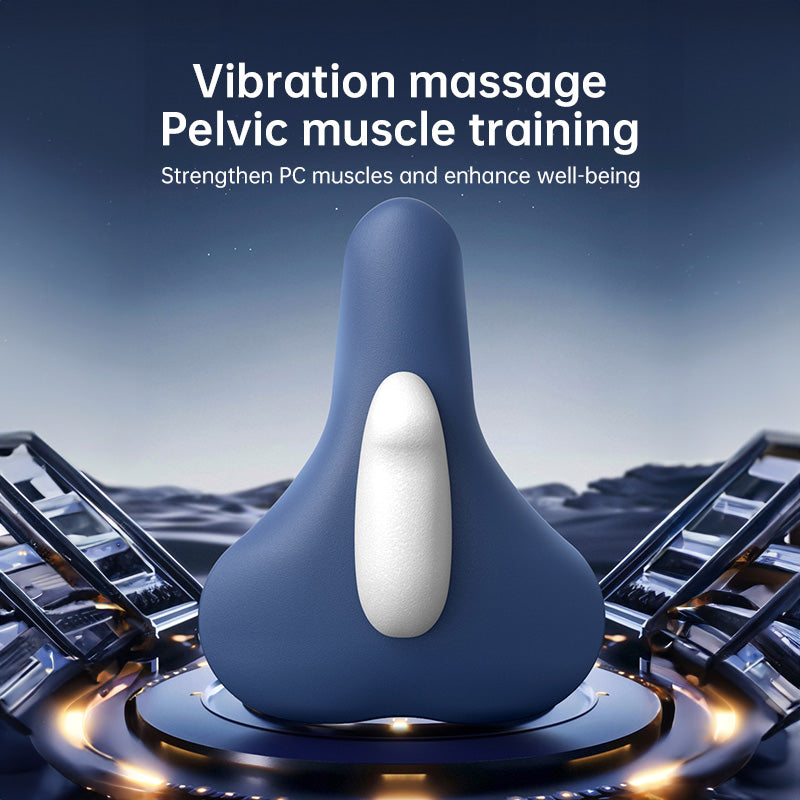 Kegel-Trainer Frauen Vibrationsmassage Beckenboden Blau Frontansicht – BodyLuxCare