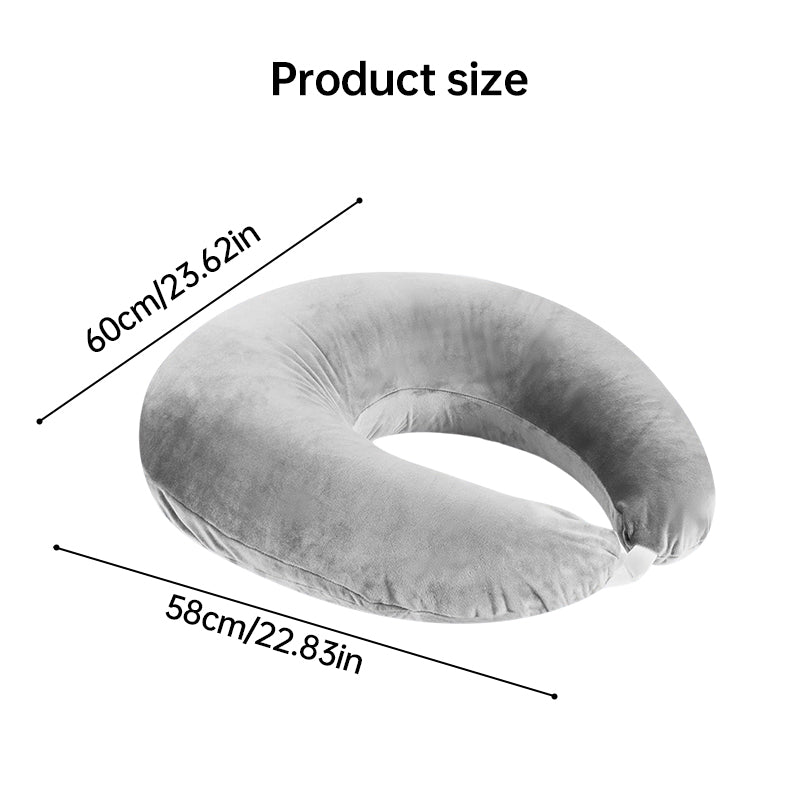 Ergonomisches Lesekissen Armstütze Grau Abmessungen Größe 60x58 cm – BodyLuxCare